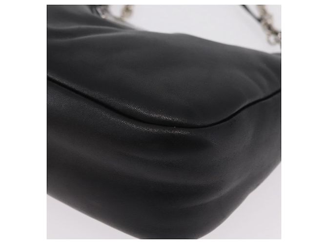 Re-Edition Bolso de hombro PRADA de piel negro plata 1BH204 - vista 15