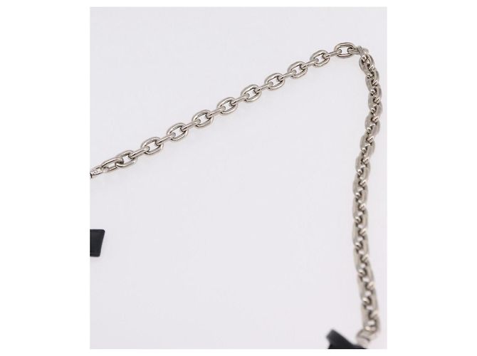 Re-Edition Bolso de hombro PRADA de piel negro plata 1BH204 - vista 8