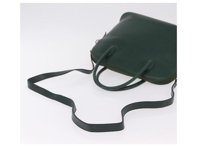 Céline Bolso de mano CELINE de cuero 2way Verde Oro - vista 9