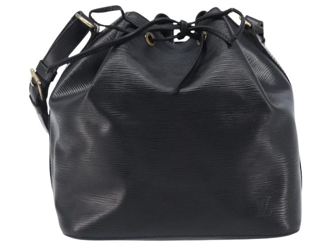 LOUIS VUITTON Epi Petit Noe Schultertasche Schwarz M44102 LV - Ansicht 13
