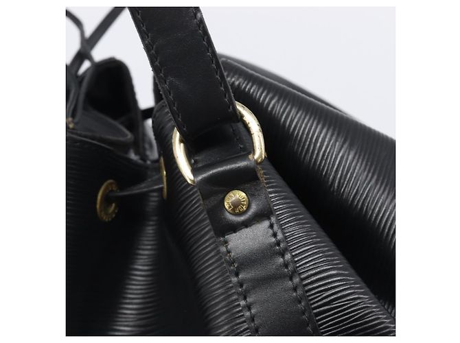 LOUIS VUITTON Epi Petit Noe Schultertasche Schwarz M44102 LV - Ansicht 19