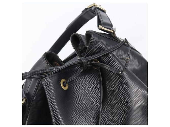 LOUIS VUITTON Epi Petit Noe Schultertasche Schwarz M44102 LV - Ansicht 20