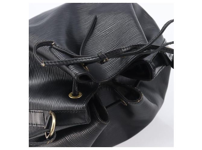 LOUIS VUITTON Epi Petit Noe Schultertasche Schwarz M44102 LV - Ansicht 6