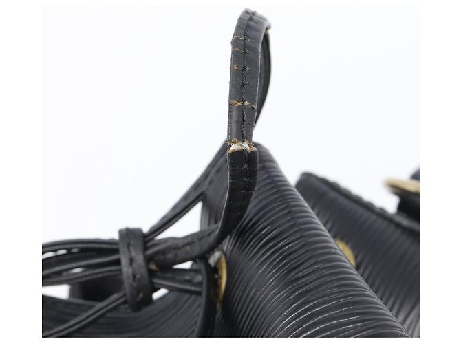 LOUIS VUITTON Epi Petit Noe Schultertasche Schwarz M44102 LV - Ansicht 9