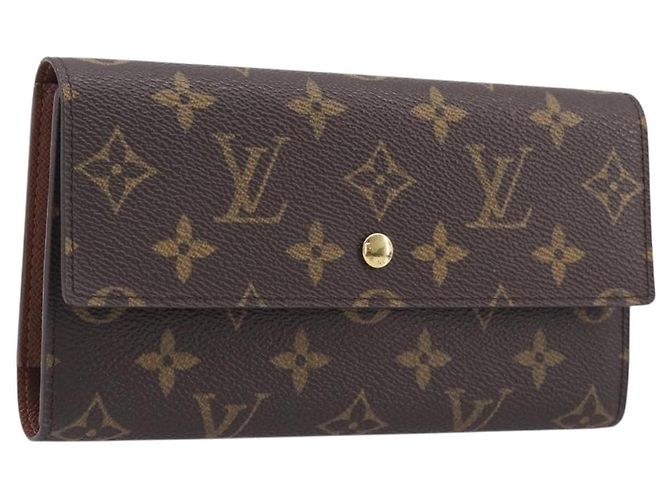 LOUIS VUITTON Monogram Porte Tresol International Wallet M61215 LV - vista 22