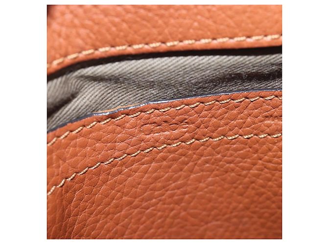 Marcie Chloé Borsa a tracolla Chloe in pelle marrone e oro - vista 21