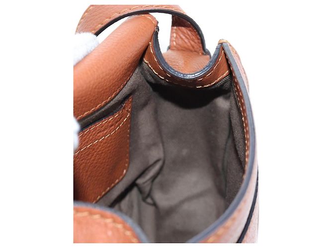 Marcie Chloé Borsa a tracolla Chloe in pelle marrone e oro - vista 23