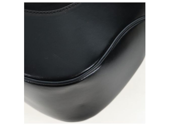 GUCCI Jackie Schultertasche Nylon Schwarz Silber 019 0337 - Ansicht 14