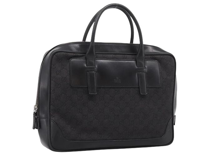 Borsa Tote GUCCI GG Supreme Nero Argento 101666 - vista 26