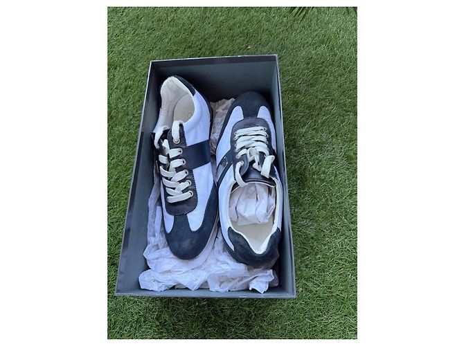 Sneakers Calvin Klein Gary Basse Blu Navy e Bianco - vista 3