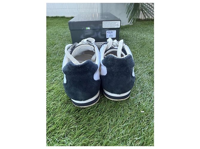 Sneakers Calvin Klein Gary Basse Blu Navy e Bianco - vista 7