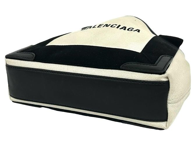 Balenciaga Navy Cabas XS Mini Tote Bag - Ansicht 8