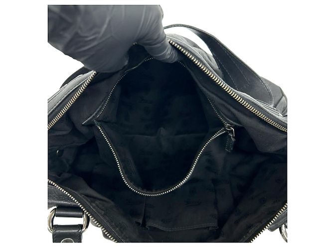 Borsa a tracolla 2-Way in pelle Gucci Guccissima con motivo GG - vista 10