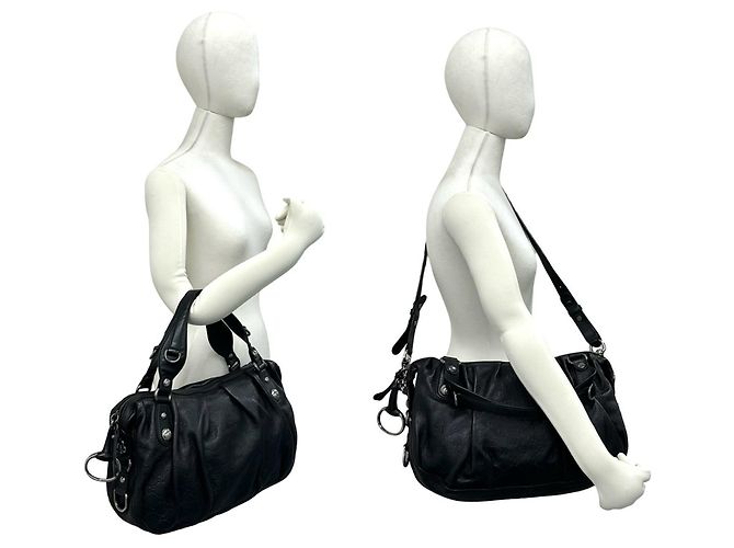Borsa a tracolla 2-Way in pelle Gucci Guccissima con motivo GG - vista 2