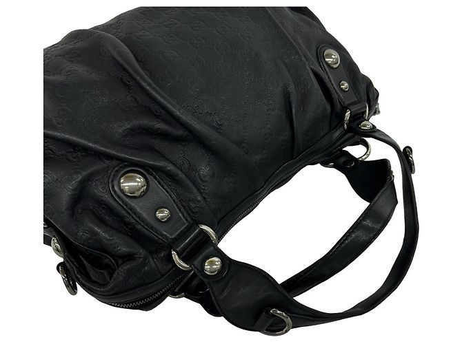 Borsa a tracolla 2-Way in pelle Gucci Guccissima con motivo GG - vista 4
