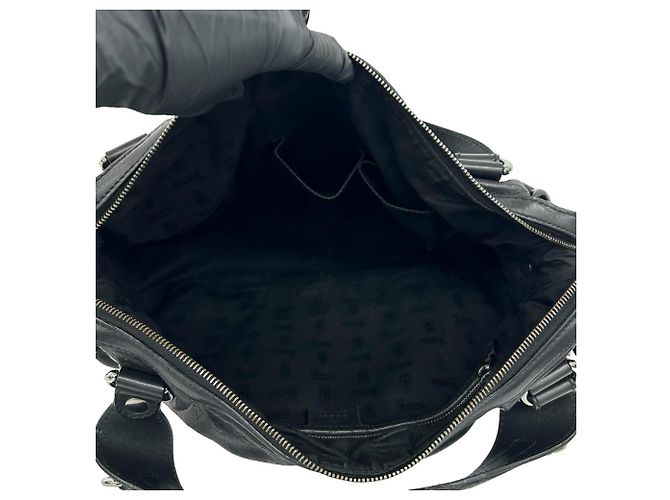 Borsa a tracolla 2-Way in pelle Gucci Guccissima con motivo GG - vista 9