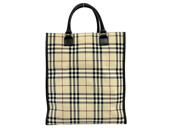 Sac à main/Sac cabas Burberry Nova Check - vue 3