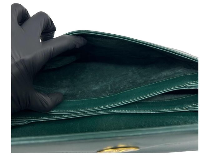 GUCCI Vintage Leder-Schultertasche - Ansicht 10