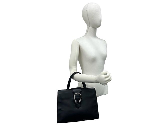 Bolso Gucci Dionysus de piel de becerro negra - vista 2