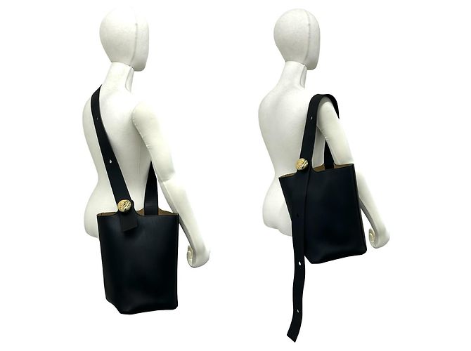 Loewe Pebble Bucket Schultertasche aus Leder - Ansicht 2