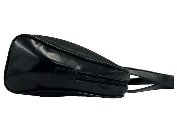 Prada Triangle Logo Hardware Tessuto Pocono Handbag - view 6