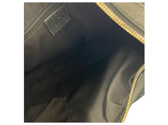 Gucci GG Logo gemusterte Canvas-Leder-Schultertasche - Ansicht 9
