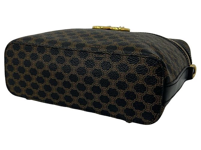 Edge Céline CELINE Macadam Blazon Patterned Leather 2-Way Shoulder Bag - view 8