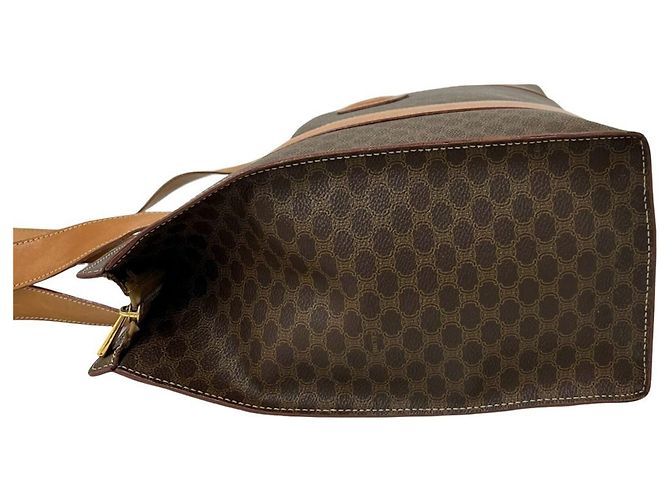 Céline Bolso Tote de cuero Celine Macadam con estampado Blazon - vista 5