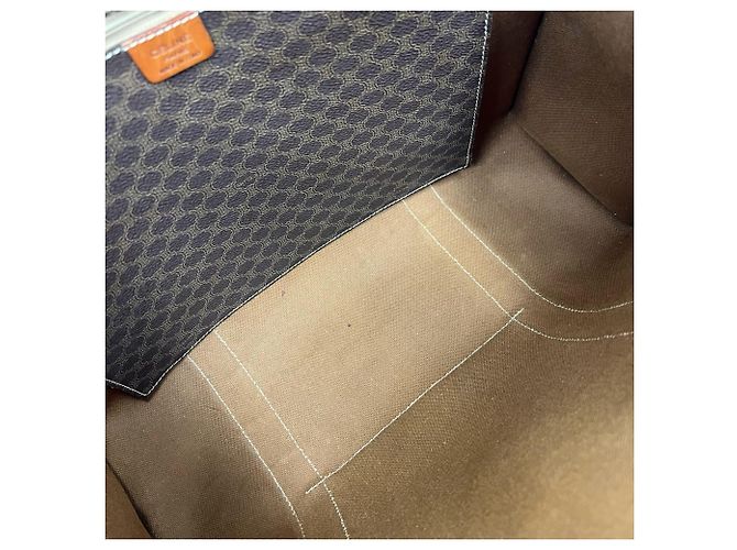 Céline Bolso Tote de cuero Celine Macadam con estampado Blazon - vista 9