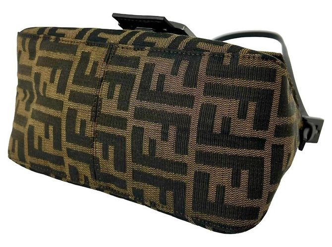 Fendi Vintage Handtasche mit Zucca-Muster - Ansicht 8