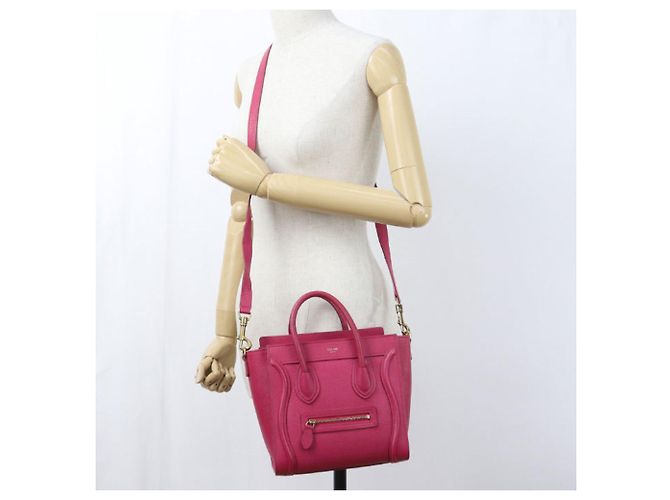 Céline Sac à main Celine Luggage Nano Shopper - vue 9