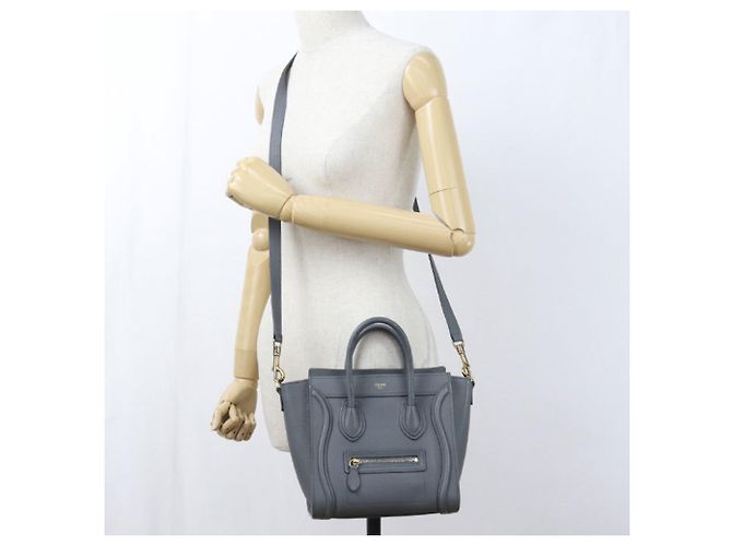 Céline Celine Luggage Nano Shopper Handtasche - Ansicht 10