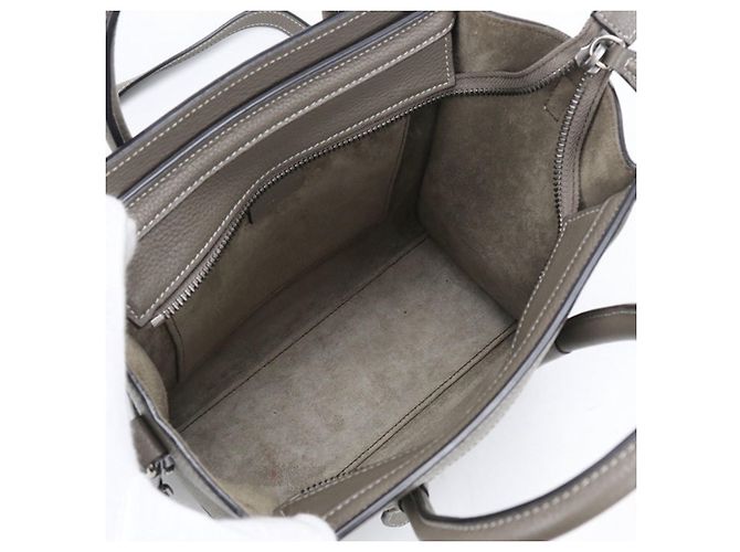 Céline Sac à main CELINE Luggage Nano Shopper - vue 3