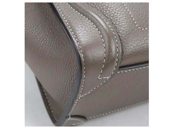 Céline Sac à main CELINE Luggage Nano Shopper - vue 6