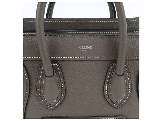 Céline Sac à main CELINE Luggage Nano Shopper - vue 7