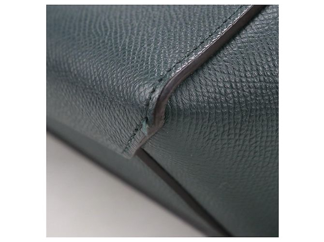 Belt Bag Céline Borsa a mano Celine in pelle verde - vista 5