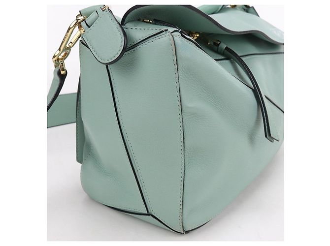 Puzzle Bolsa Loewe Medium Green - vista 8