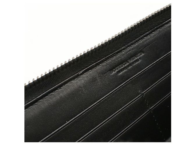 Bottega Veneta Long Wallet in Black Leather - view 5
