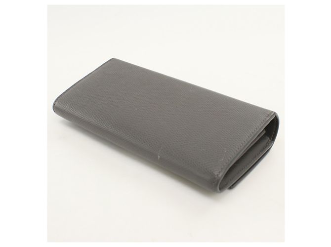 Céline Celine Long Bi-fold Wallet in Gray - view 2