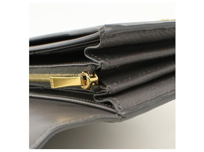 Céline Celine Long Bi-fold Wallet in Gray - view 8