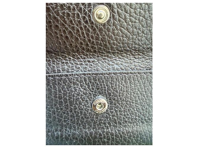 Gucci GG Supreme Canvas Bi-fold Wallet Brown - view 10