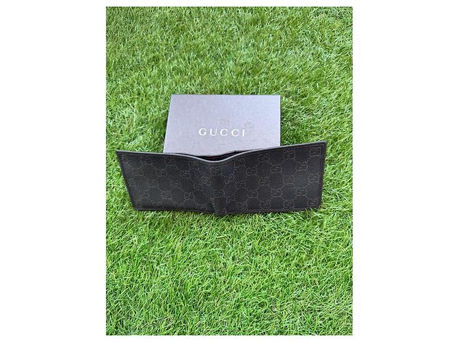 Gucci GG Supreme Canvas Bi-fold Wallet Brown - view 13
