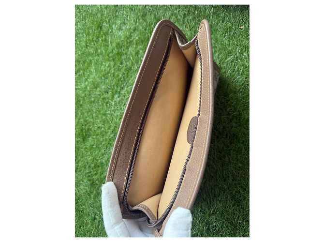 Pochette Gucci GG Supreme Monogram Marrone - vista 16