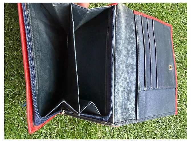 Christian Dior Red Leather Wallet - view 2