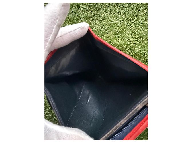 Christian Dior Red Leather Wallet - view 7
