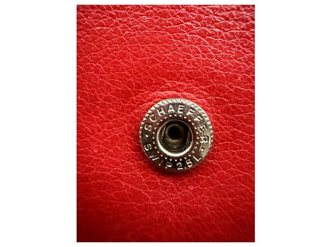 Christian Dior Red Leather Wallet - view 8