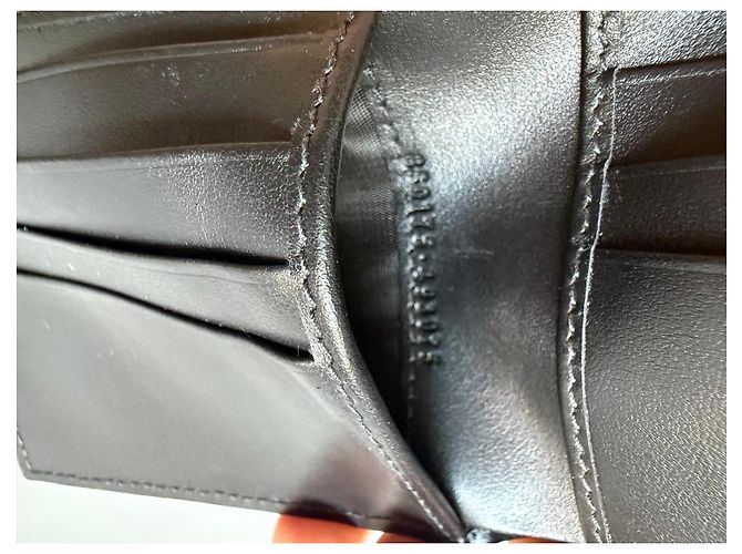 Gucci GG Emblem Flap Wallet Black Leather - view 5