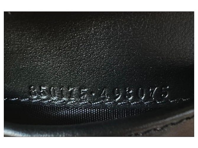 Gucci GG Emblem Flap Wallet Black Leather - view 7