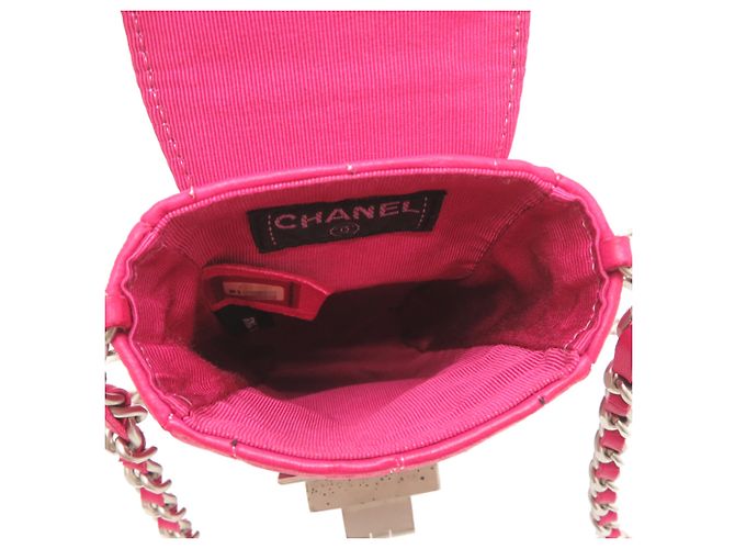 Bolso de hombro con cadena Chanel Chocolate Bar - vista 5
