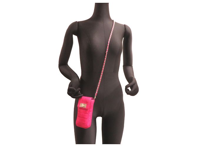 Bolso de hombro con cadena Chanel Chocolate Bar - vista 8
